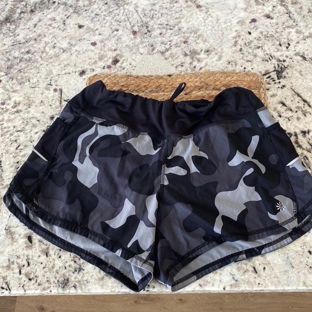 Camo Athleta Running Shorts
